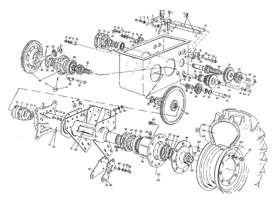 210013 - Кольцо дифференциала КПП в сборе NH все комбайны